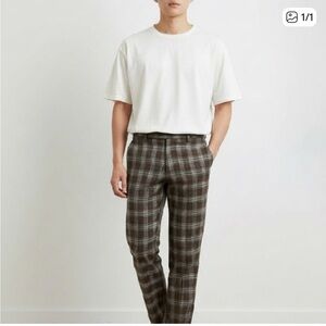 Italian Flat Front Wool Pants